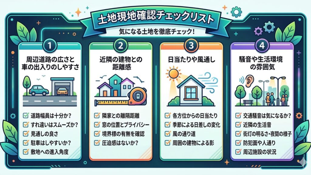 土地現地確認チェックリスト