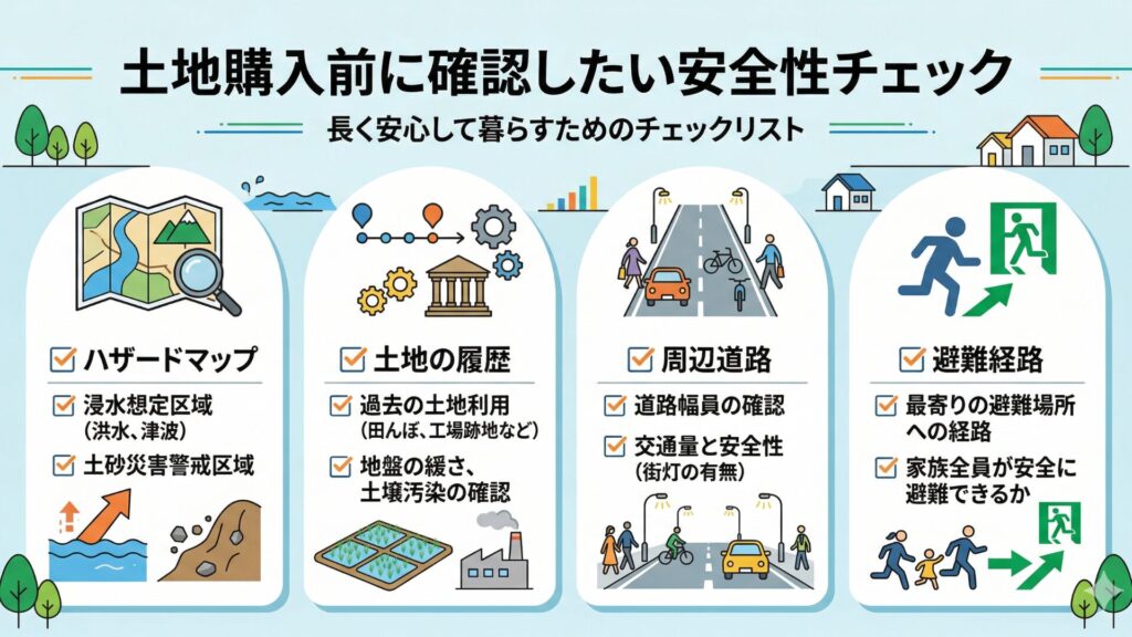 土地購入前に確認したい安全性チェック