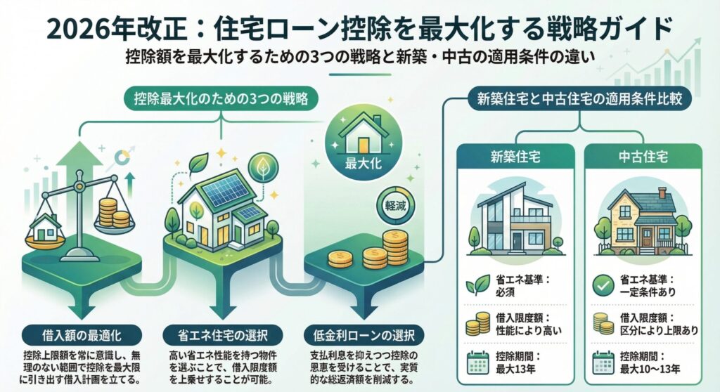 2026年改正:住宅ローン控除を最大化する戦略ガイド