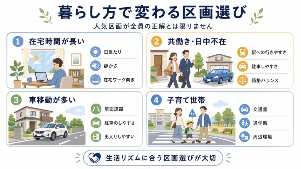 人気の方角や方向が正解とは限らない!購入で後悔しないための確認条件